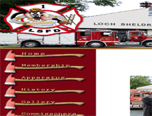 Tablet Screenshot of lochsheldrakefd.com